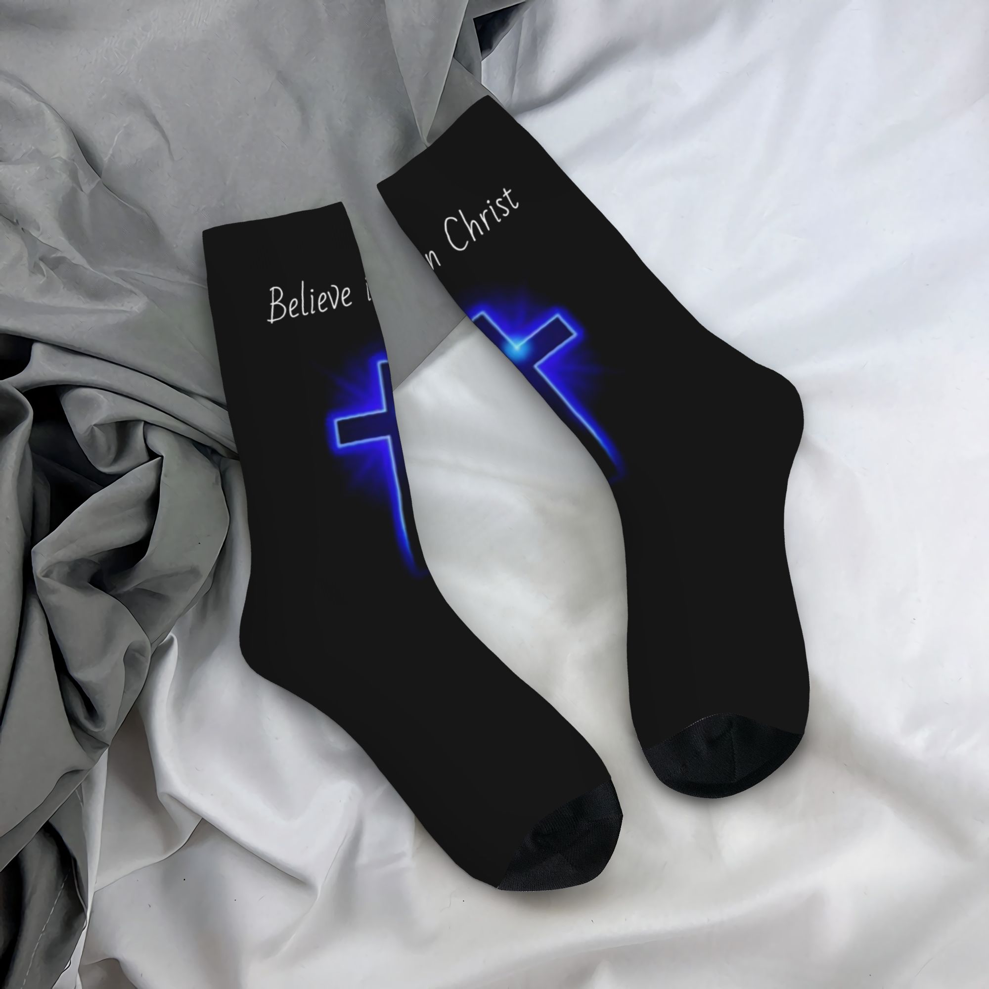 Dress Sock Men - جوارب مخصصة بطباعة ثلاثية الأبعاد بتصميم