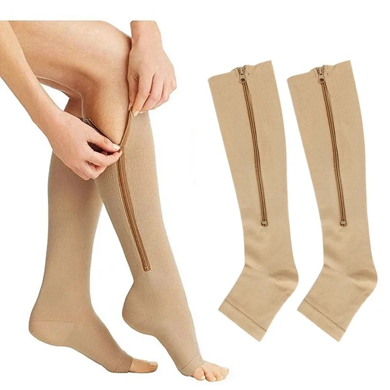 1/2/3/4 أزواج من الجوارب الطبي - مراجعة Compression Sock Medical وسعره