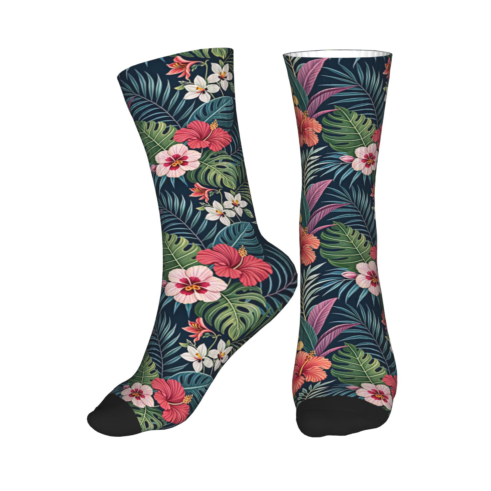 جوارب رجالية مريحة بطباعة زهور - مراجعة Dress Sock Men وسعره